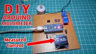DIY Arduino Multimeter Project | Measure Voltage Current Resistance & Capacitance with Arduino