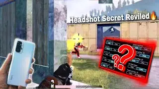 Only Headshot Settings🔥| Bgmi New 2.5 Update Settings| Redmi Note 10 Pro Pubg Test