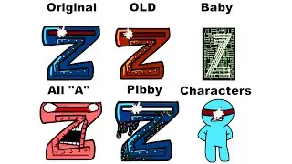 Alphabet Lore: But Everyone Is ALL Different Versions (Full Version)