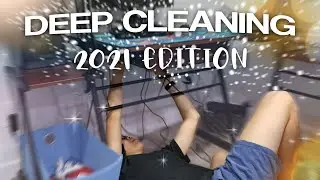 Deep Cleaning My GAMING SETUP For The New Year...