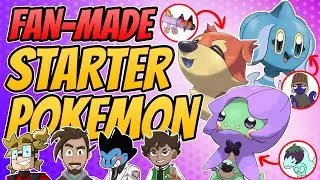 REDESIGNING Starter Fakemon FROM MY FANS!