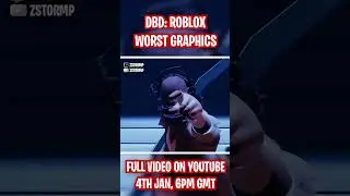 DBD Worst Roblox Graphics Ever!! [Killer Edition] | Dead by Daylight Potato Graphics