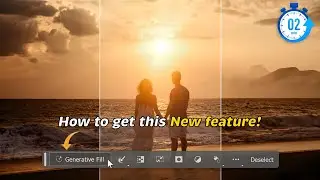 How to get Photoshop generative fill option? #ai #adobe