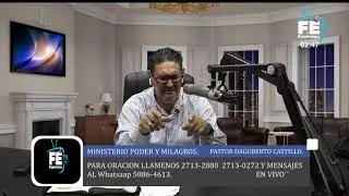 MINISTERIO PODER Y MILAGROS. PASTOR DAGOBERTO CASTILLO.