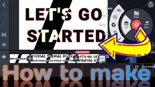 How to make block and white intro video| Professional Text Animation In Kinemaster|Kinemaster