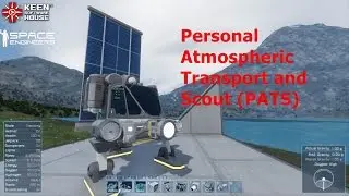 Space engineers Personal Atmospheric Transport and Scout (PATS)