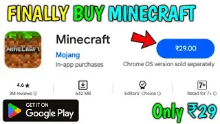 Finally I Buy Minecraft Pocket Edition In 