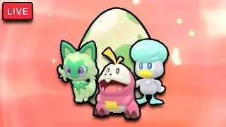 Shiny Hunting Paldean Starter Trio | Pokemon Scarlet & Violet