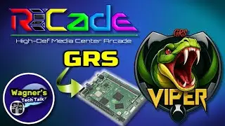 R-CADE OS Walkthrough on the GRS Viper – Retro Gaming Made Easy!