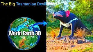 #909 The Big Tasmanian Devil 😈🔥 Google Earth #worldearth3d #worldearth4d