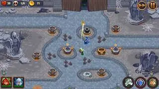 Realm Defense | World 1 | Level 20 | Campaign Mode | 3 Stars | 2 Heroes | No Spells | Pridefall