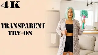 4K Shein Try-On Haul | Transparent Lingerie & Micro Bikini Review 2025