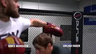 Urijah Faber Mitt Session Highlights with Vince Murdock - Team Alpha MMA
