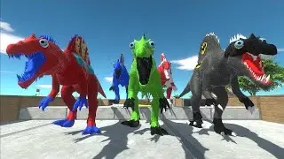 Jurrasic world evolution 2 - 5X Marvel superhero Spinosaurus