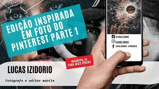 TUTORIAL!!!!!!! EDIÇÃO INSPIRADA EM FOTO DO PINTEREST PARTE 1