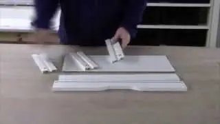 Assembling the IKEA EKBY ALEX Shelf with Drawers