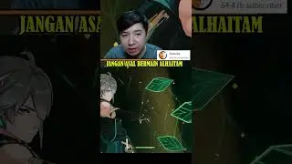 JANGAN ASAL BERMAIN ALHAITAM GENSHIN IMPACT #shorts