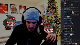 xQc turns into EL GOBLINO (with chat)