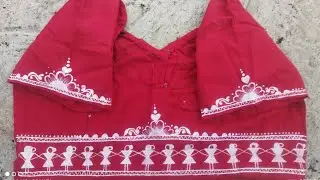 Hand Painting Blouse Design🥰🎨 #febrick# #painting#viral#