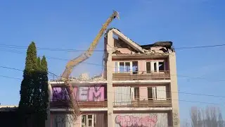 Липецк. Последние часы гостиницы "Турист" (12.04.24)