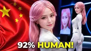 China's New Female Robot Just Hit The Market — It's 92% Human