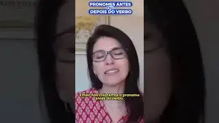Pronome antes do verbo?