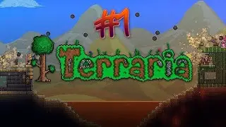 Terraria первый дом | #1