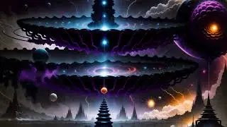 Galactic Grace: Trippy Dances Among the Celestial Bodies