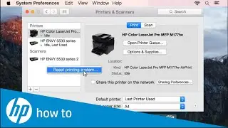 HP  LaserJet Pro CP1025nw how to work on OS Mojave заставить работать принтер HP LaserJet  в  Mojave
