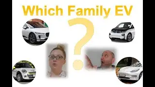 Electric Car Virgins - Tesla Model 3  v  Jaguary iPace  v  BMW i3  v  eMini