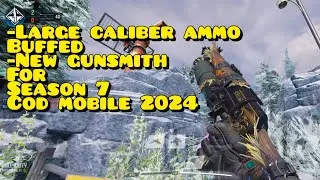 PP19 BIZON NEW BEST GUNSMITH IN SEASON 7 COD MOBILE 2024