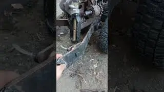 Навеска передняя на минитрактор самодельная