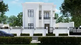 Exterior Design and Visualization Neo Classic Villa.