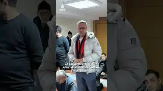 Güne komşularımla birlikte başladık.