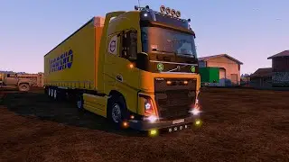 Euro Truck Simulator 2. 1.48  Стрим. TRASKO. Грузоперевозки по сборке карт на VOLVO FH