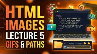 HTML Images Complete Guide 🖼️ | Paths, GIFs, Backgrounds & Clickable Images