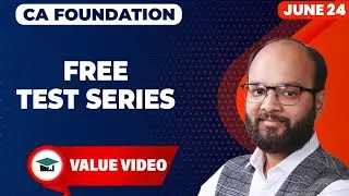 Free Test Series CA Foundation June 24 | MSLR All India Test Series June 24 | Big Announcement