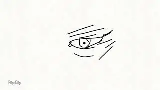 Eye closing animation