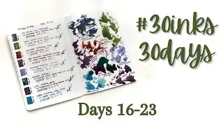 #30inks30days // Days 16-23 // Dominant Industry, KWZ, Taccia, Ferris wheel Press, Laban