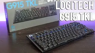 Logitech G915 TKL - Low-profile Bežična Gaming Tipkovnica