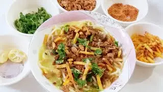 Memoni Khaowsuey/ Memoni khaowsay/ Curry Khaowsa recipe DIY Cooking