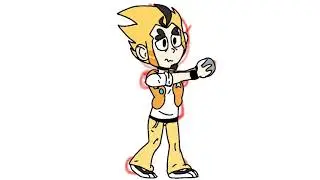 Freaking out (Animation W.I.P, take 2, Flipaclip)