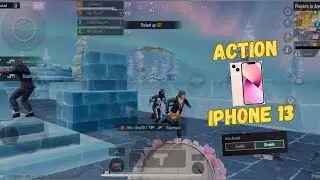 Iphone 13 First Full Gameplay / Smooth + 60FPS / Ace Master Lobby Gameplay / No Lag On Hot Drop