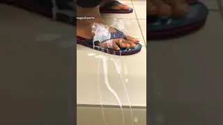 Busting on people's shoes prank.