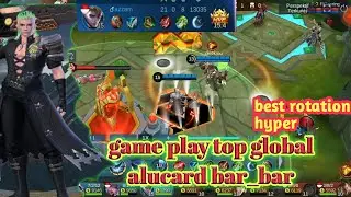 BEST BUILD AND ROTATION GAME PLAY TOP GLOBAL ALUCARD HYPER 2021.