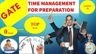 Time Management I How to time management for competative exam preparation I Gate Exam Preparation