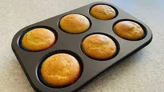 PERFECT LOW CARB VANILLA CUPCAKES/ SIMPLE AND EASY KETO DESSERT