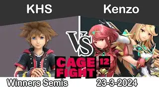 Cage Fight 12 - KHS (Sora) vs Kenzo (Pyra/Mythra) WS - SSBU