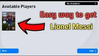 how to unlock messi in pes 2021/how to get messi in pes 2021 mobile malayalam