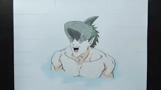 How to draw Beam Shark Fiend